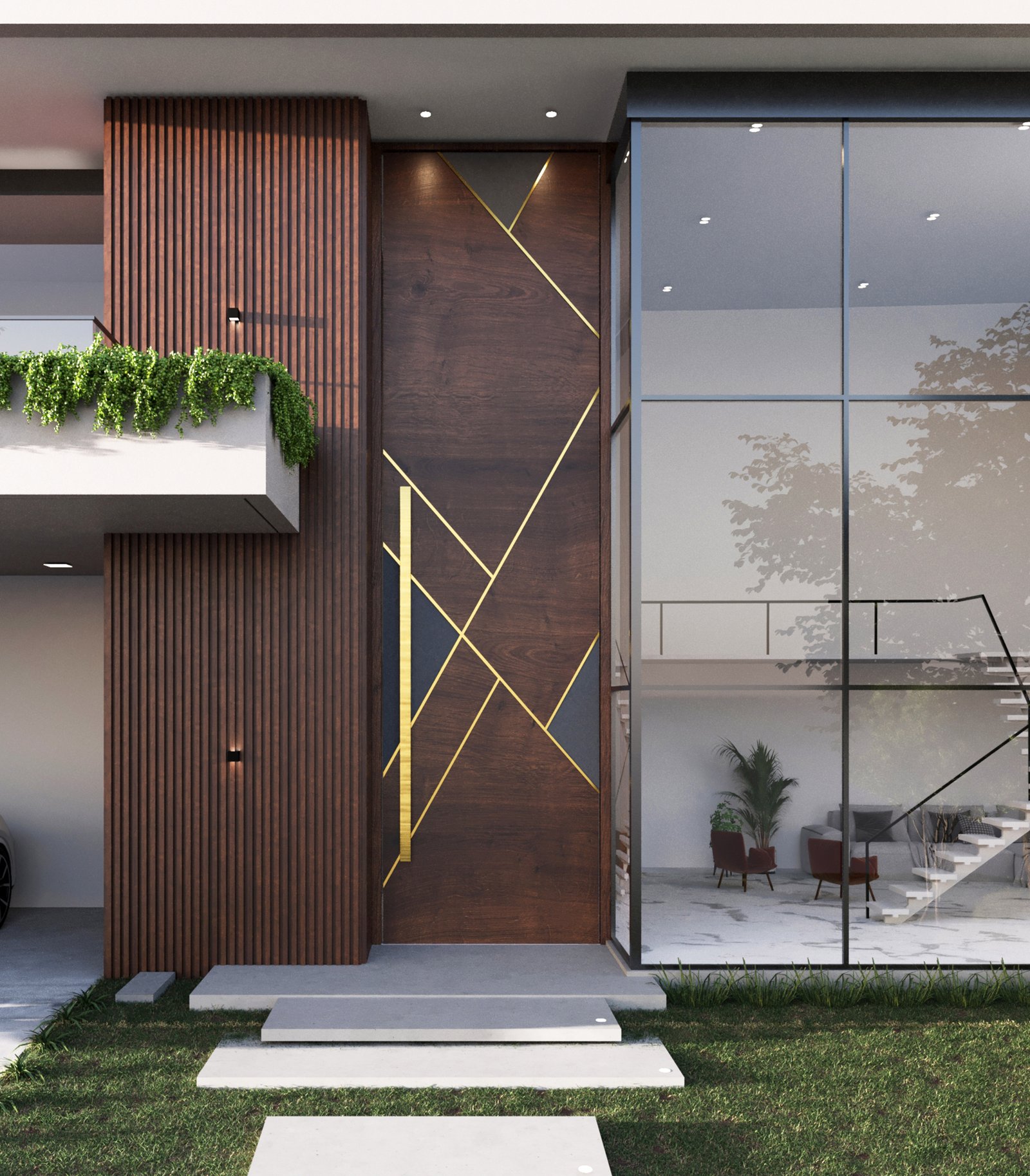 Luxury main doors